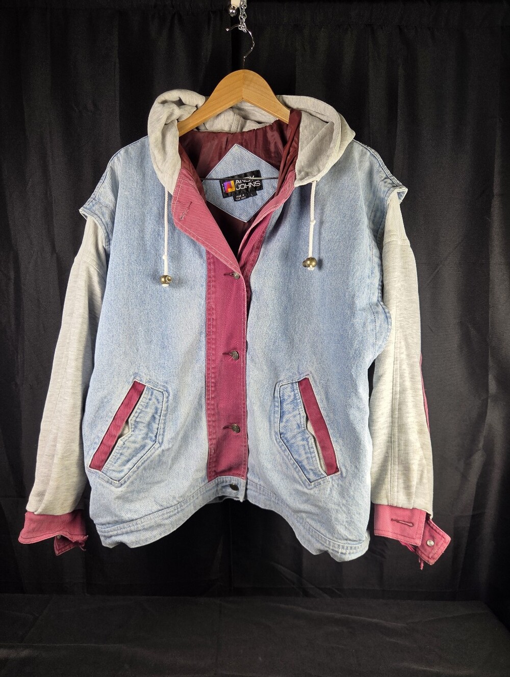 Vintage Andy Johns Denim Jacket Large